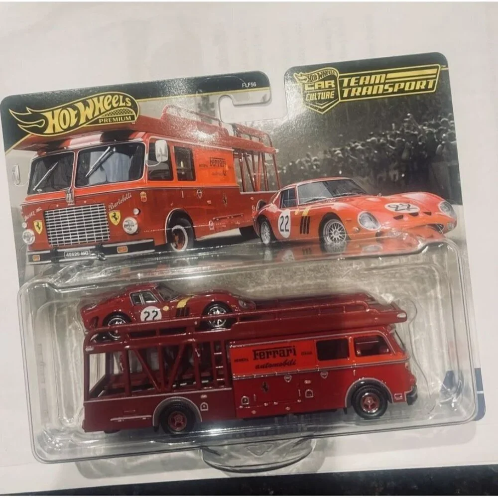 Hot Wheels Ferrari 250 GTO / Fiat 642 RN2 Bartoletti #83 Team Transport 2025 New